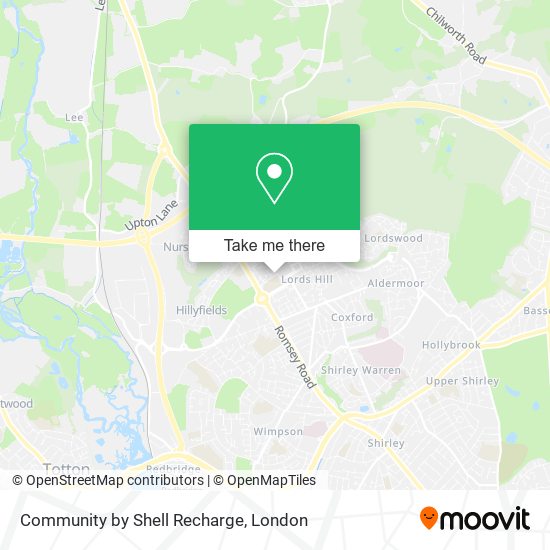 Community by Shell Recharge map