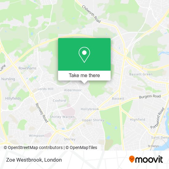 Zoe Westbrook map