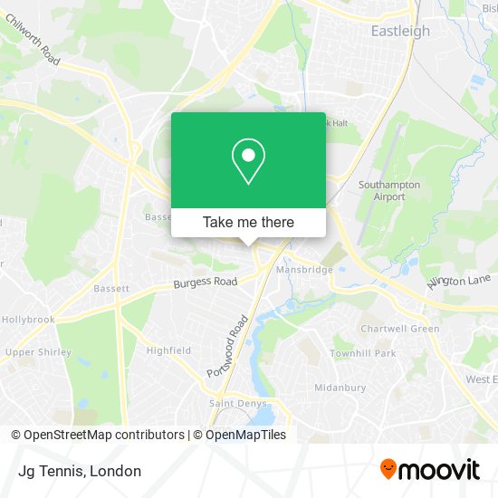 Jg Tennis map
