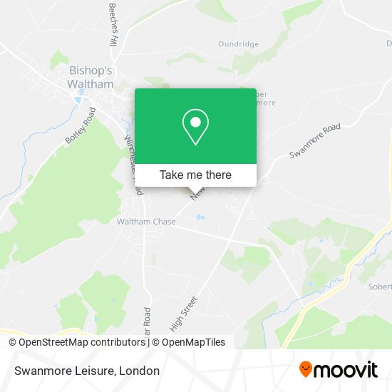 Swanmore Leisure map