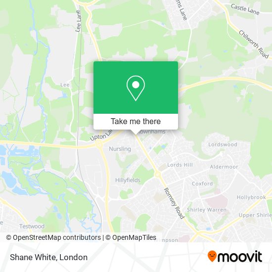 Shane White map