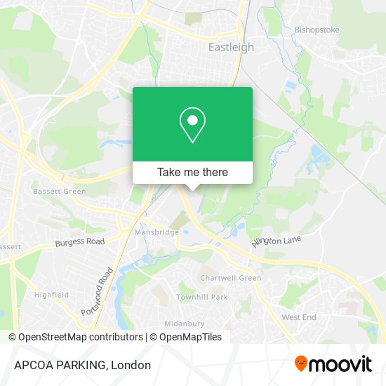 APCOA PARKING map