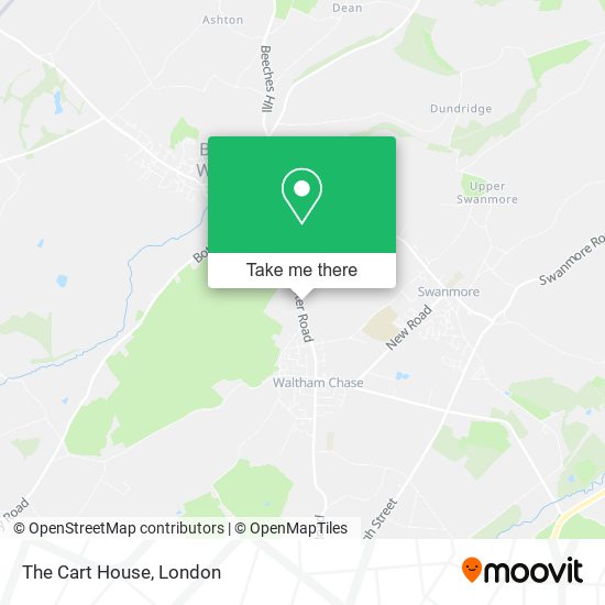 The Cart House map
