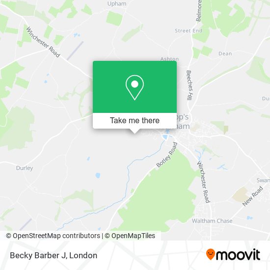 Becky Barber J map