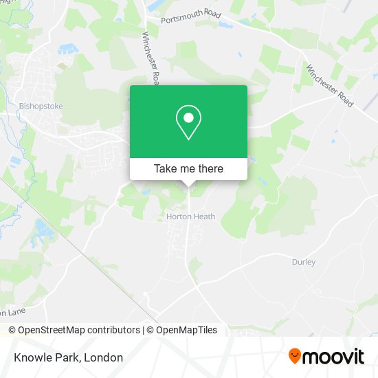 Knowle Park map