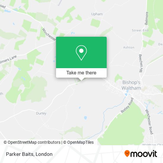 Parker Baits map