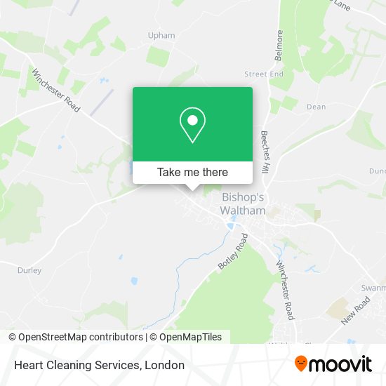Heart Cleaning Services map