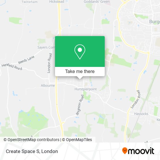 Create Space S map