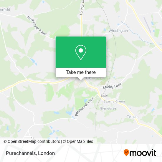 Purechannels map