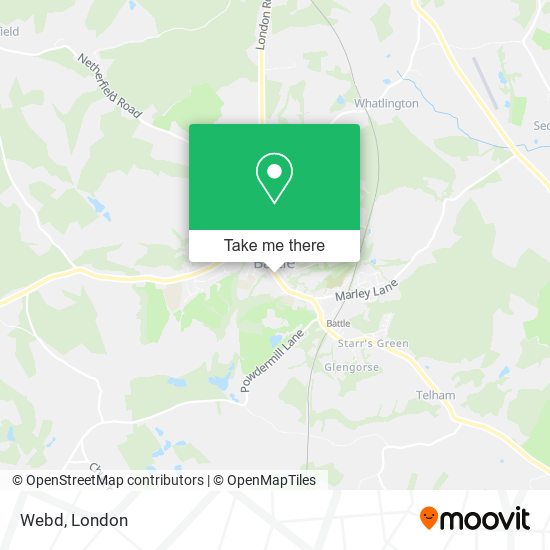 Webd map