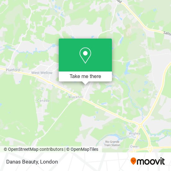 Danas Beauty map