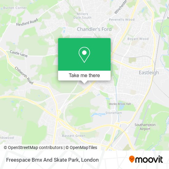 Freespace Bmx And Skate Park map