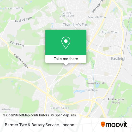 Barmer Tyre & Battery Service map