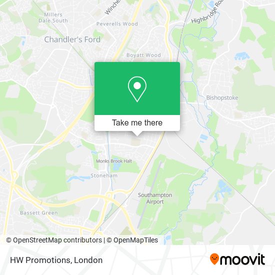 HW Promotions map