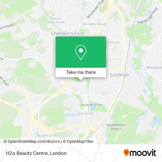 H2o Beauty Centre map