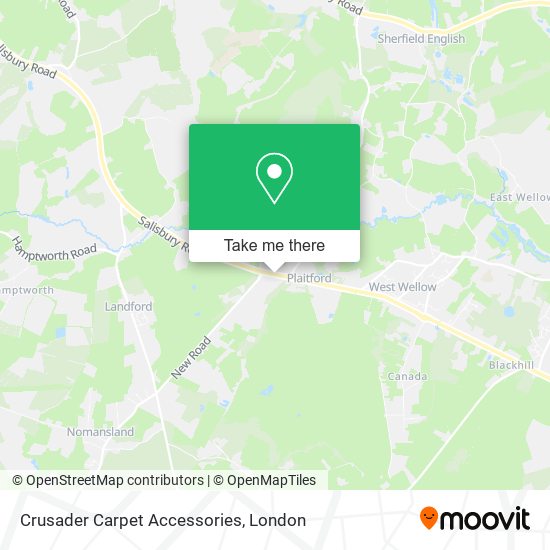 Crusader Carpet Accessories map