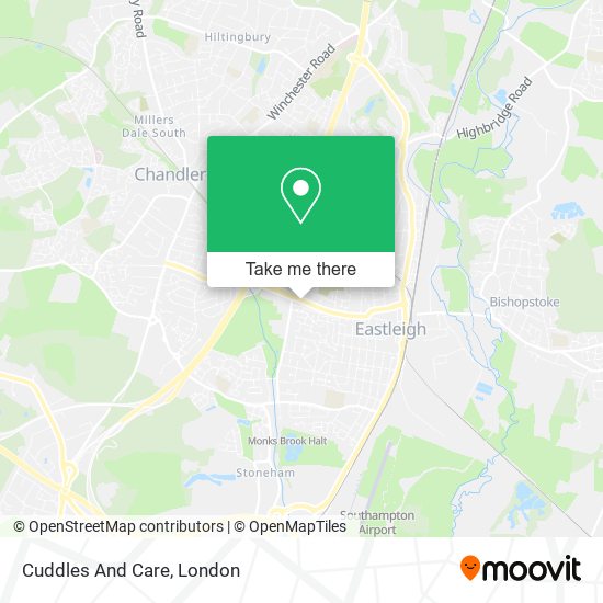 Cuddles And Care map