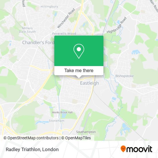 Radley Triathlon map