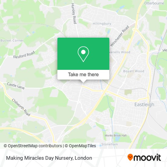 Making Miracles Day Nursery map