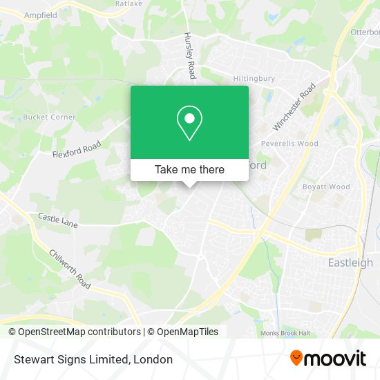 Stewart Signs Limited map