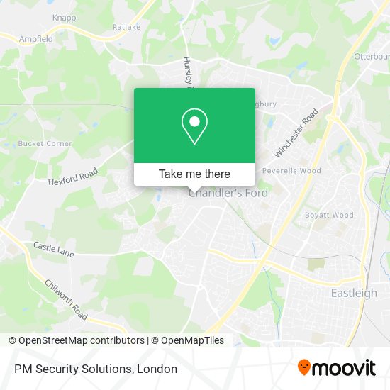 PM Security Solutions map