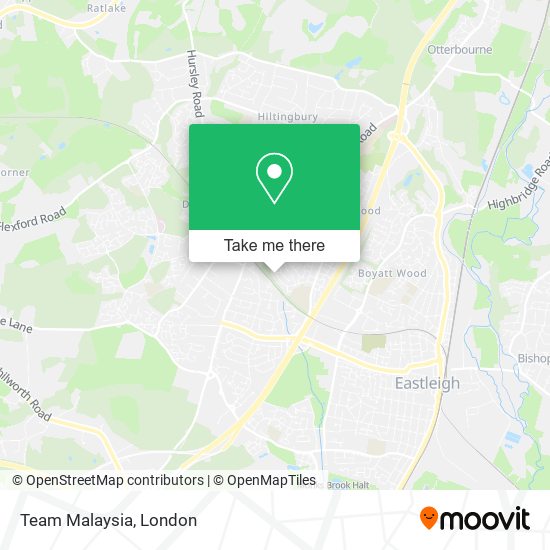 Team Malaysia map