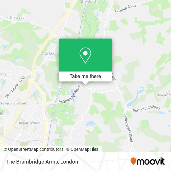 The Brambridge Arms map