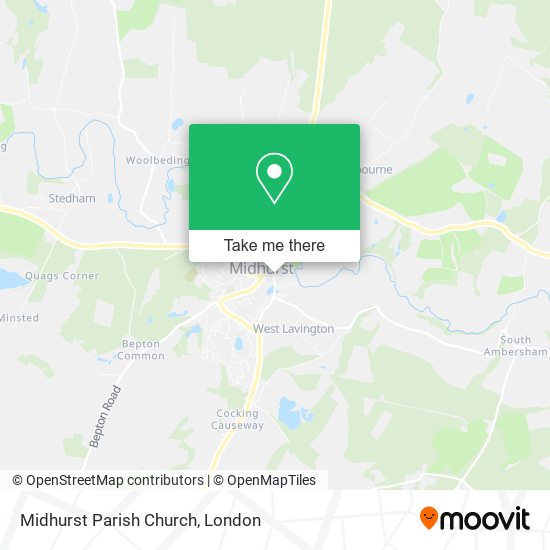 Midhurst Parish Church map