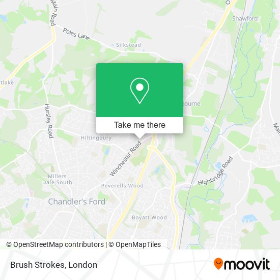 Brush Strokes map