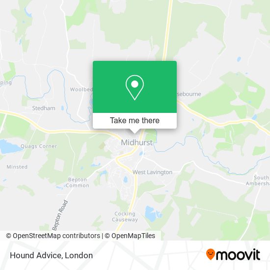 Hound Advice map
