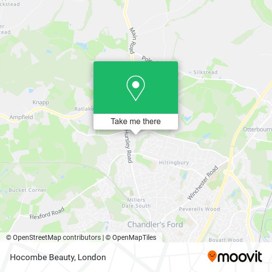 Hocombe Beauty map