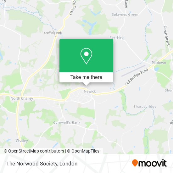 The Norwood Society map