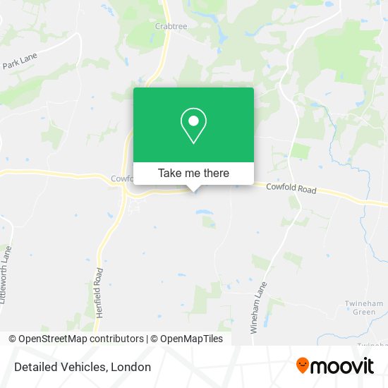 Detailed Vehicles map