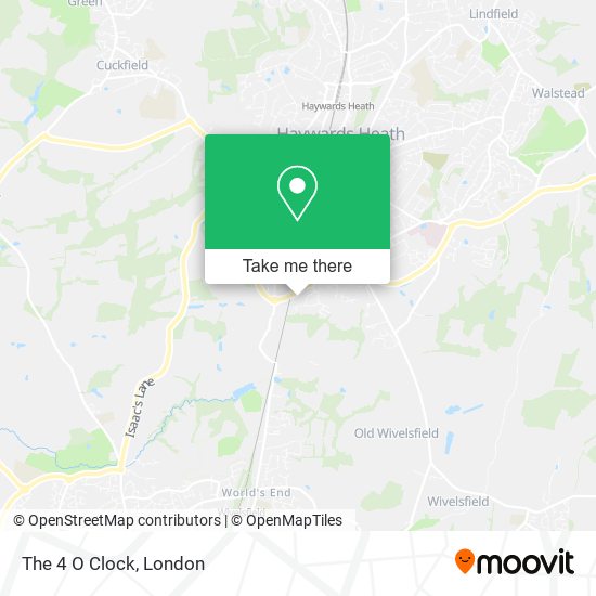 The 4 O Clock map