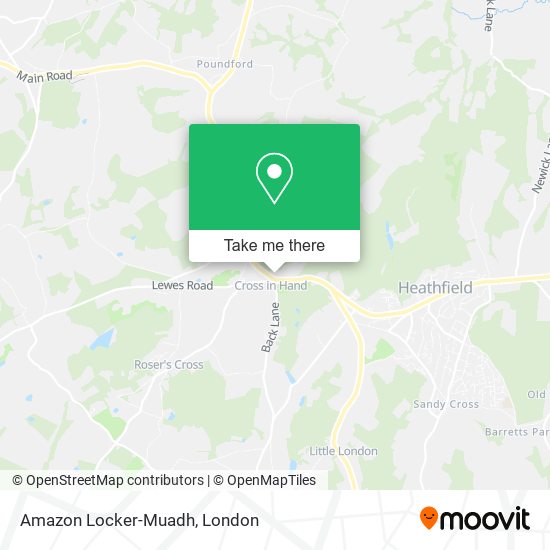 Amazon Locker-Muadh map