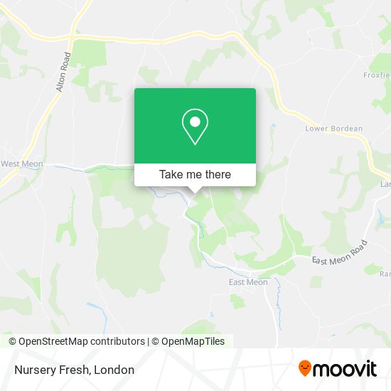 Nursery Fresh map