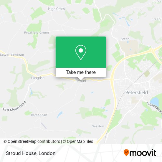 Stroud House map