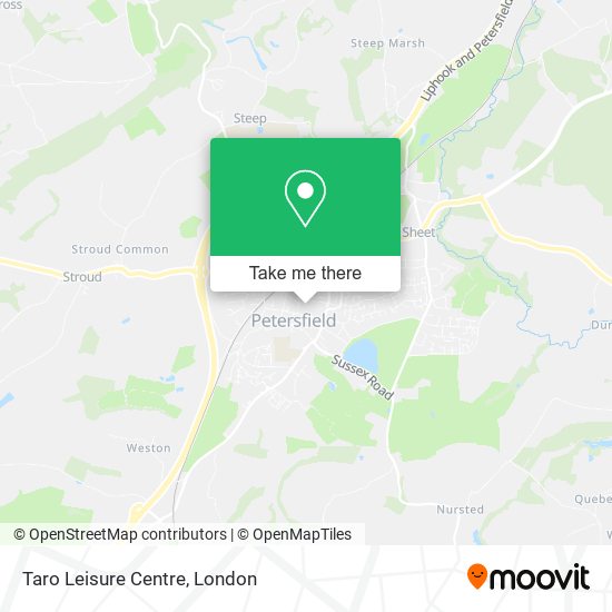 Taro Leisure Centre map