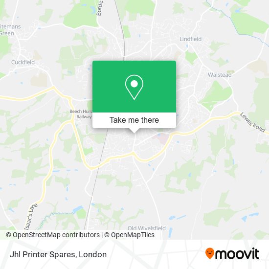 Jhl Printer Spares map