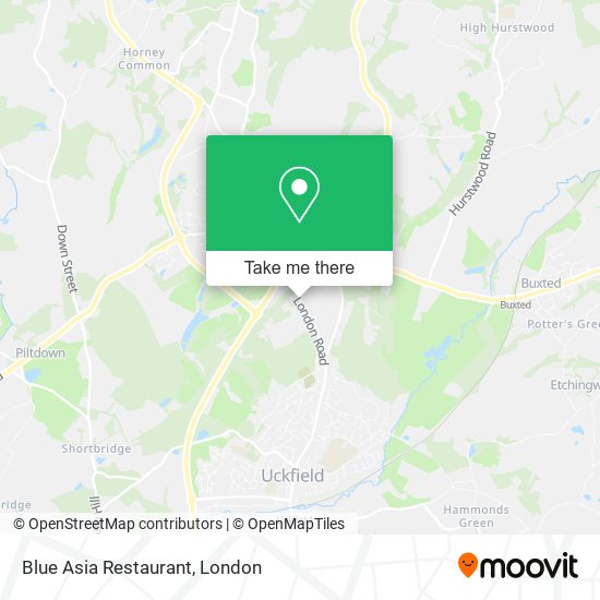 Blue Asia Restaurant map