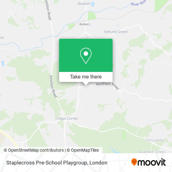 Staplecross Pre-School Playgroup map