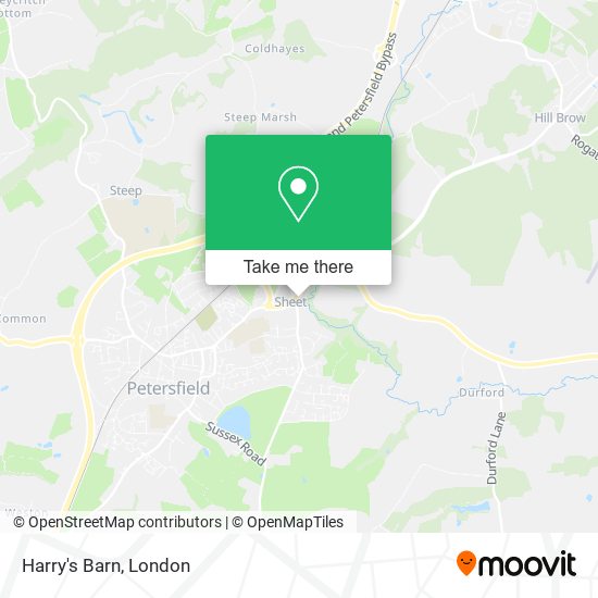 Harry's Barn map