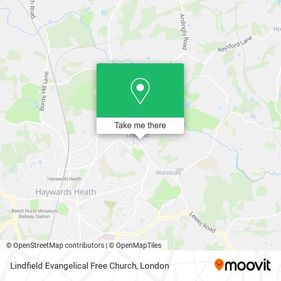 Lindfield Evangelical Free Church map