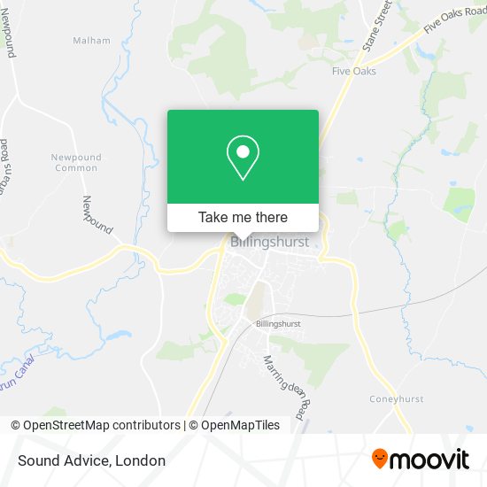 Sound Advice map