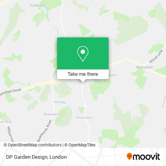 DP Garden Design map