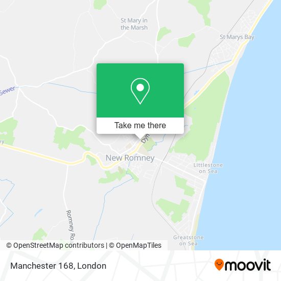 Manchester 168 map
