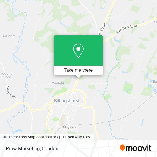 Pmw Marketing map