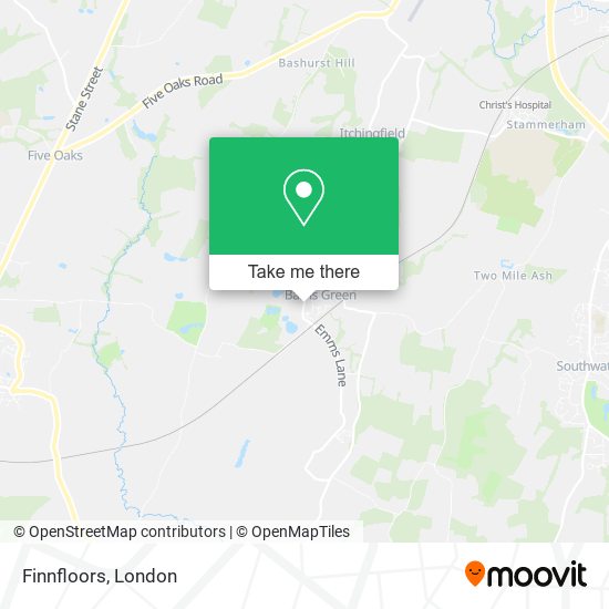 Finnfloors map