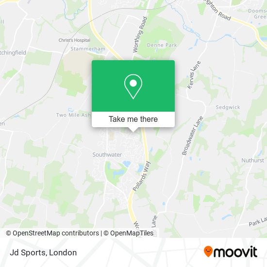 Jd Sports map