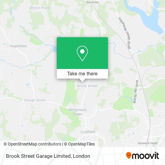 Brook Street Garage Limited map